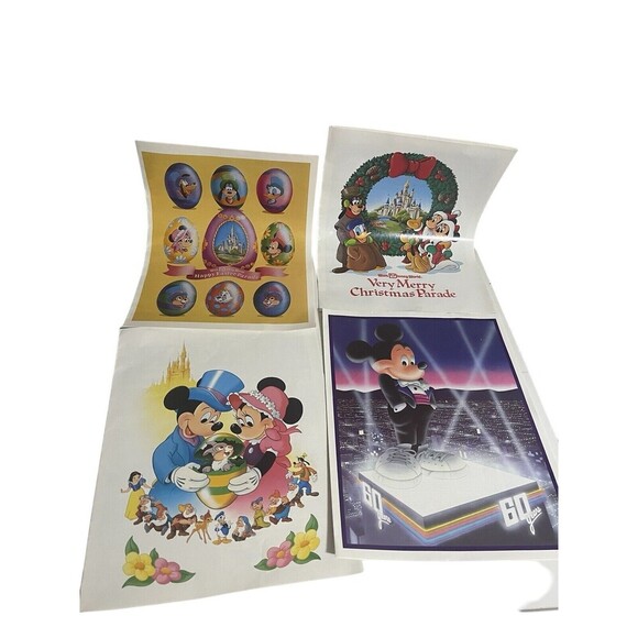 Disney Eyes & Ears 1987 Vol 17# 52/16 1988 Vol 18 #13/46 Mickey Mouse 60th Bday - Picture 1 of 16